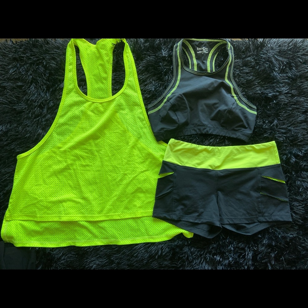 BEBE 3 piece active set